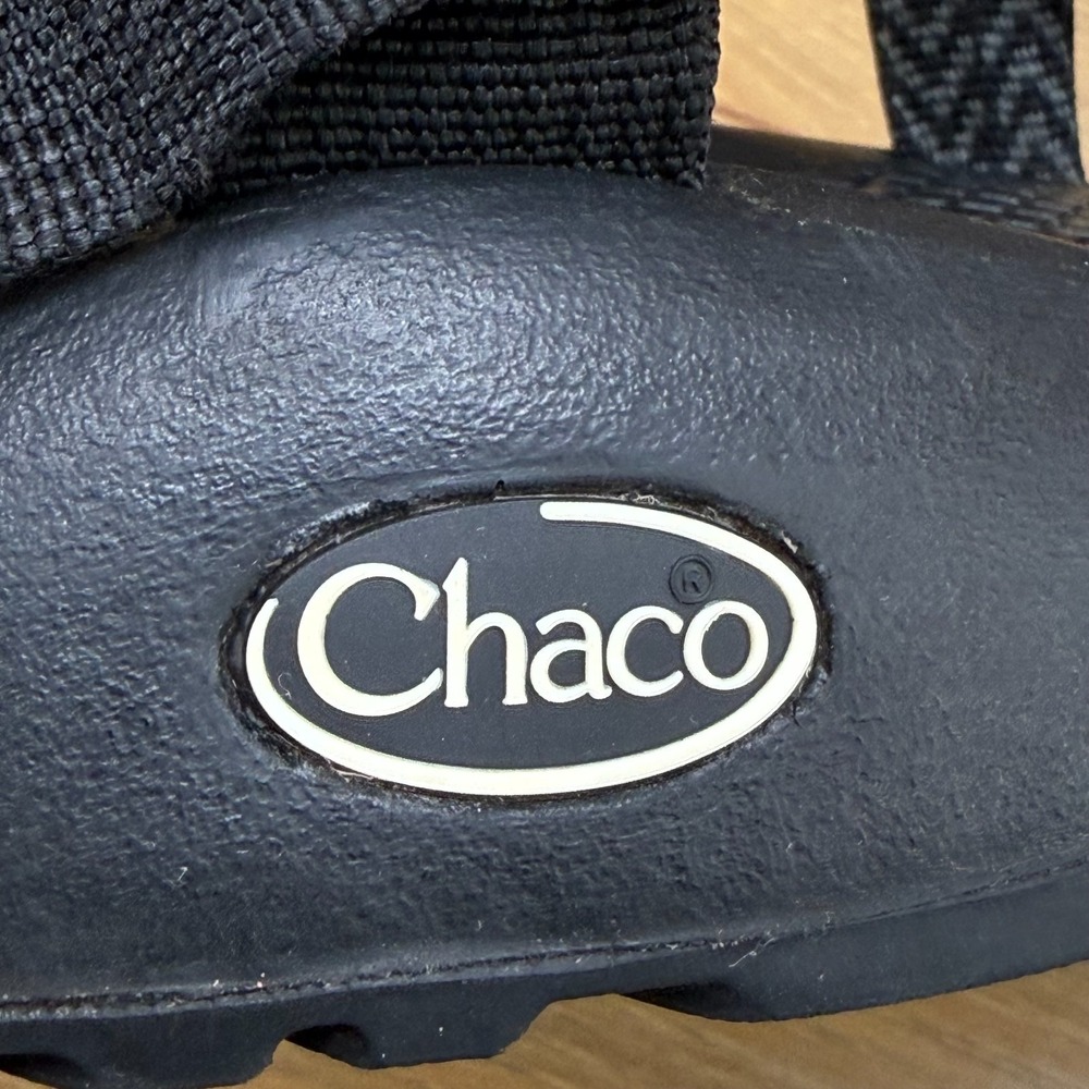 Chaco ZX2 Sport Sandals Womens 9 Black White Trail Outdoor Travel Walking - Picture 10 of 11